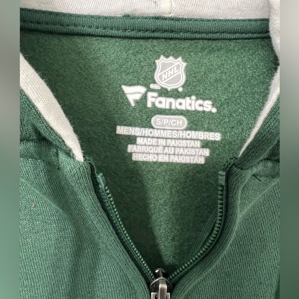 Fanatics Minnesota Wild Hockey Zip-Up Hoodie - Picture 3 of 8